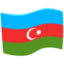 vėliava: Azerbaidžanas Emoji (Messenger)