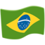 bandeira: Brasil Emoji (Messenger)