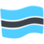 bendera: Botswana Emoji (Messenger)