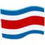 bandiera: Costa Rica Emoji (Messenger)