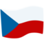 vlag: Tsjechië Emoji (Messenger)