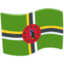 vlag: Dominica Emoji (Messenger)