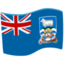 flagga: Falklandsöarna Emoji (Messenger)