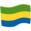 vėliava: Gabonas Emoji (Messenger)