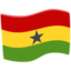 drapeau : Ghana Emoji (Messenger)