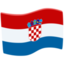 vėliava: Kroatija Emoji (Messenger)