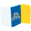 Flagge: Kanarische Inseln Emoji (Messenger)