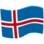 Flagge: Island Emoji (Messenger)