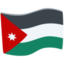 vlag: Jordanië Emoji (Messenger)