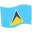 St. Lucia Emoji (Messenger)