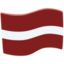 Latvia Emoji (Messenger)