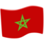 drapeau : Maroc Emoji (Messenger)