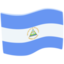 drapeau : Nicaragua Emoji (Messenger)