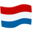 steag: Țările de Jos Emoji (Messenger)