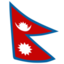 vėliava: Nepalas Emoji (Messenger)