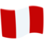 Flagge: Peru Emoji (Messenger)