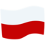 drapeau : Pologne Emoji (Messenger)