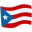 Flagge: Puerto Rico Emoji (Messenger)