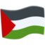 vlag: Palestijnse gebieden Emoji (Messenger)