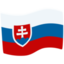 vėliava: Slovakija Emoji (Messenger)