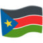 flaga: Sudan Południowy Emoji (Messenger)