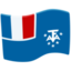 zászló: Francia Déli Területek Emoji (Messenger)