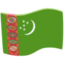 cờ: Turkmenistan Emoji (Messenger)