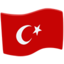 vlag: Turkije Emoji (Messenger)