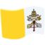 vlag: Vaticaanstad Emoji (Messenger)