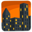 Cityscape At Dusk Emoji (Messenger)