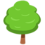 Deciduous Tree Emoji (Messenger)