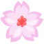 körsbärsblomma Emoji (Messenger)