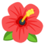 kwiat hibiskusa Emoji (Messenger)