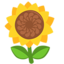 Sunflower Emoji (Messenger)