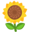 Sonnenblume Emoji (Messenger)