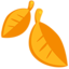 Fallen Leaf Emoji (Messenger)