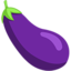 Eggplant Emoji (Messenger)