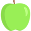 mela verde Emoji (Messenger)