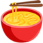 Schüssel und Essstäbchen Emoji (Messenger)