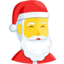 Weihnachtsmann Emoji (Messenger)