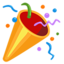 cone de festa Emoji (Messenger)