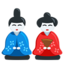 Japanese Dolls Emoji (Messenger)