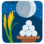 cérémonie de la lune Emoji (Messenger)