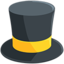 Top Hat Emoji (Messenger)