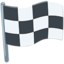 drapeau à damier Emoji (Messenger)