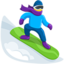 Snowboarder Emoji (Messenger)