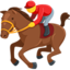 Horse Racing Emoji (Messenger)