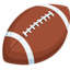 football américain Emoji (Messenger)