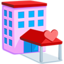 hotel cinta Emoji (Messenger)