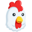 Chicken Emoji (Messenger)